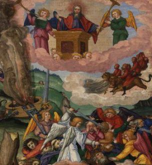 La Cité de Dieu de St Augustin et les Fins dernières  713px-Ottheinrich_Folio292r_Rev9