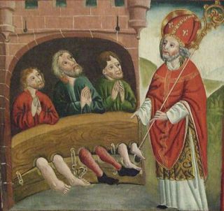 6 décembre Saint Nicolas de Myre NikolausMyra_Befreiung_Verurteilter