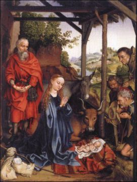 25 décembre Nativité de Notre Seigneur Jésus-Christ Martin-schongauer-nativite